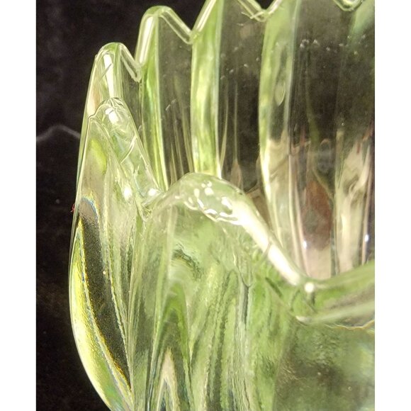 Vintage Indiana Glass Lotus Candleholder - Picture 15 of 15